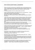 DOS EXAM QUESTIONS & ANSWERS