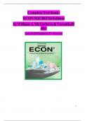 TEST BANK FOR ECON MICRO 7th Edition by William A&period; McEachern&comma; Veronika Dolar ISBN&colon; 978-0357901960 COMPLETE GUIDE ALL CHAPTERS COVERED 100&percnt; VERIFIED A&plus; GRADE ASSURED&excl;&excl;&excl;&excl;&excl;NEW LATEST UPDATE&excl;&excl;&excl;&excl;
