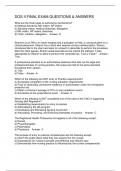 DOS II FINAL EXAM QUESTIONS & ANSWERS