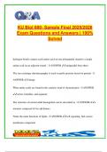 KU BIOL 600 &ndash; Sample Final Exam &lpar;2025&sol;2026&rpar; &ndash; 100 Q&A on Biochemistry&comma; Metabolism&comma; Enzymes&comma; Lipids & Photosynthesis