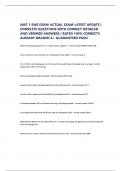 AMT 1 SWE EXAM-ACTUAL EXAM-LATEST UPDATE complete questions and answers&period;pdf