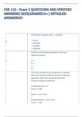 Exam &lpar;elaborations&rpar; CSE 110  