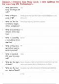 Paramedic Entrance Exam Study Guide &vert; 2025 Verified Prep for Aspiring EMS Professionals