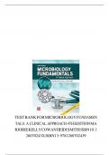 Test Bank for Microbiology Fundamentals&colon; A Clinical Approach&comma; 4th Edition by Marjorie Kelly Cowan and Heidi Smith