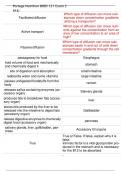 Portage Nutrition BIOD 121 Exam 2 REAL 1 &sol; 9