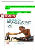 Test Bank for Hole&rsquo;s Human Anatomy and Physiology&comma; 16th Edition&comma; Charles Welsh&comma; Cynthia Prentice-Craver