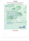 Test Bank for Women&rsquo;s Healthcare in Advanced Practice Nursing 3rd Edition by Ivy M&period; Alexander