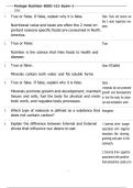 Portage Nutrition BIOD 121 Exam 1 2025