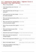 U&period;S&period; Constitution Study Guide &vert; Complete Civics & Government Prep &lpar;2025 Edition&rpar;