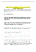NUR2243 Module 2 EAQs&vert; Questions and Answers&vert; Latest Update 100&percnt;  Verified&vert; Grade A&plus; Content 