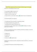 NURS 142 Exam 4 Questions with Correct Answers Verified by Experts&vert; Latest Update