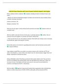 NURS 142 Exam 4 Questions with Correct Answers Verified by Experts&vert; Latest Update 