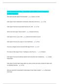 Delta Achievement Test &vert; Questions with 100&percnt; Correct Answers &vert; Verified Solutions