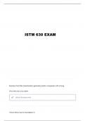 ISTM 630 CHAP 12 ETHICS QUESTIONS AND VERIFIED ANSWERS