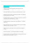 HSPM 101 Unit 2 Exam &vert; Questions with 100&percnt; Correct Answers &vert; Verified Solutions