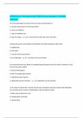 HSPM Exam &vert; Questions with 100&percnt; Correct Answers &vert; Verified Solutions