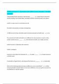 HSPM 412 Exam 1 &vert; Questions with 100&percnt; Correct Answers &vert; Verified Solutions