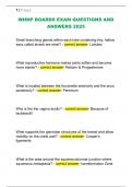 WHNP BOARDS EXAM QUESTIONS AND  ANSWERS 2025 