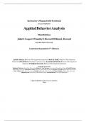Test Bank&Instructor&rsquo;s Manual For Applied Behavior Analysis&comma; 3rd edition By John O&period; CooperTest Bank&Instructor&rsquo;s Manual For Applied Behavior Analysis&comma; 3rd edition By John O&period; Cooper