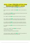 sUAS &plus; C-Suas  UPDATED ACTUAL Exam  Questions and CORRECT  Answers 