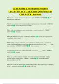 sUAS  Bundled Exam Questions WITH  CORRECT Answers