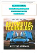 Solution Manual For Automotive Technology&comma; A Systems Approach&comma; 4th Canadian Edition by Erjavec chapter 1 -55