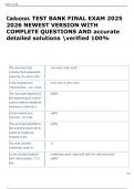 Exam &lpar;elaborations&rpar; Caduceus   