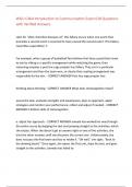 WGU C464 Introduction to Communication Exam 618 Questions with Verified Answers&comma;100&percnt;CORRECT