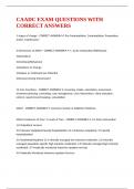 CAADC EXAM QUESTIONS WITH CORRECT ANSWERS