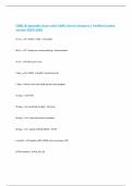 CWEL & Speciality Exam with 100&percnt; Correct Answers &vert; Verified &vert;Latest version 2025&vert;2026