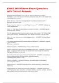 EMAE 160 MIDTERM EXAM QUESTIONS WITH CORRECT ANSWERS