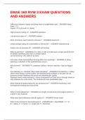 EMAE 160 RVW 3 EXAM QUESTIONS AND ANSWERS