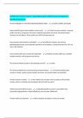 EXAMS BUNDLE PACKAGE FOR&colon;&colon;&colon;HSPM 412 Exam  &vert; Questions with 100&percnt; Correct Answers &vert; Verified Solutions