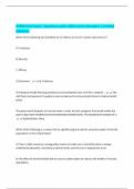 HSPM Final Exam &vert; Questions with 100&percnt; Correct Answers &vert; Verified Solutions
