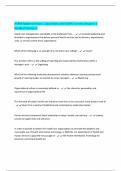 EXAMS BUNDLE PACKAGE FOR&colon;&colon;&colon;HSPM Exam  &vert; Questions with 100&percnt; Correct Answers &vert; Verified Solutions
