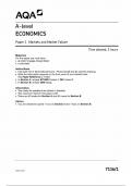 AQA A LEVEL ECONOMICS PAPER 1 