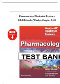Lippincott Illustrated Reviews&colon; Pharmacology&comma; 8th Edition - Whalen&comma; Test Bank - Chapters 1 - 48
