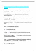 RAC DRUGS &vert; Questions with 100&percnt; Correct Answers &vert; Verified Solutions 
