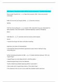 EXAMS BUNDLE PACKAGE FOR&colon;&colon;&colon;RAC  Exam  &vert; Questions with 100&percnt; Correct Answers &vert; Verified Solutions