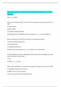 RAC sample exam &vert; Questions with 100&percnt; Correct Answers &vert; Verified Solutions