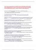 Indiana HFA &lbrack;ACTUAL EXAM&rsqb; LATEST VERSION &lbrack;QUESTIONS  AND ANSWERS&rsqb; WITH PRACTICE EXAM DETAILED AND  VERIFIED FOR GUARANTEED PASS- LATEST UPDATE 2025  GRADED A 