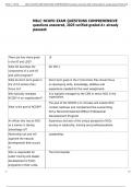 Exam &lpar;elaborations&rpar; MSLC NCOPD  
