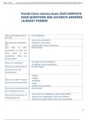 Exam &lpar;elaborations&rpar; Florida Civics Literacy  