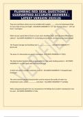 PLUMBING RED SEAL QUESTIONS &vert;GUARANTEED ACCURATE ANSWERS &vert;LATEST VERSION 202526