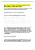 BSN 366 Exit HESI &lpar;Spring '25&rpar; With complete solution Newest RATED A&plus; 2025&sol;2026 NEW&excl;&excl;