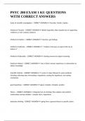PSYC 200 EXAM 1 KU QUESTIONS WITH CORRECT ANSWERS&period;
