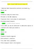 West Coast EMT Block Exam &num;1 &ndash; Complete Questions & Verified Answers &vert; Updated 2025&sol;2026 Study Guide for EMT Students