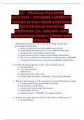 CCI - RVS Exam Prep EXAM 2025&sol;2026 &vert; ACCURATE CURRENTLY TESTING ACTUAL EXAM QUESTIONS WITH DETAILED DEFINTIVE SOLUTIONS &vert;&vert;A&plus; GRADED&period; 100&percnt; GUARANTEED PASS&excl;&excl;&excl;<BRAND NEW VERSION>