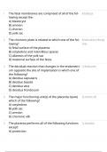 Chapter 56 The Placenta 2025&sol;2026 &ndash; Detailed Notes&comma; Review & Study Guide