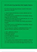 HCS-D Practice Exam Questions With Complete Solutions